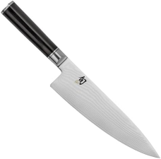 SHUN CLASSIC 8" WESTERN COOK’S KNIFE - HANDCRAFTED JAPANESE VG-MAX KITCHEN KNIFE FOR CHEFS - DAMASCUS STEEL, PAKKAWOOD HANDLE