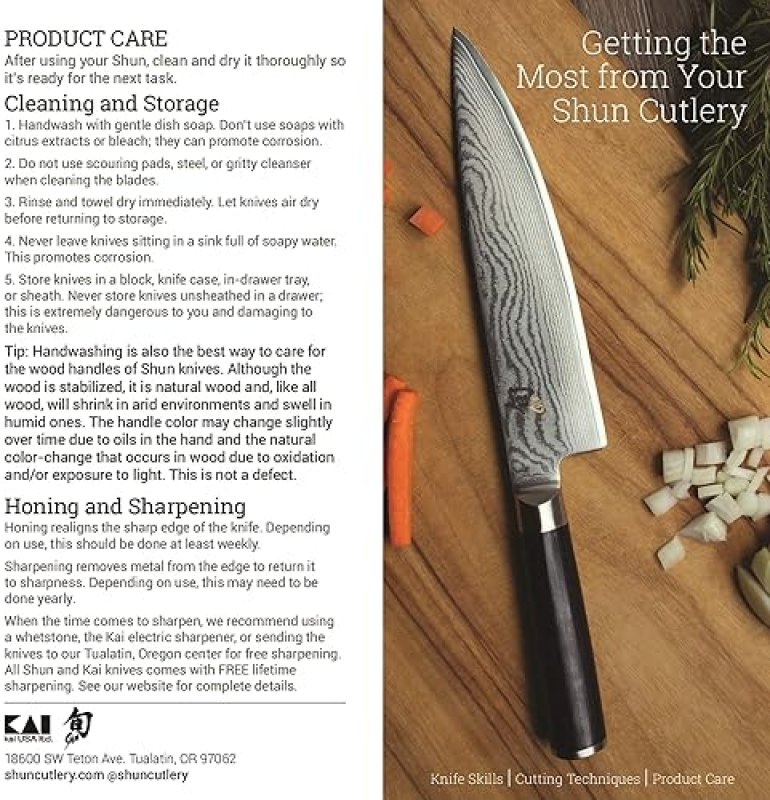 SHUN CLASSIC 4-PIECE STEAK KNIFE SET, HANDCRAFTED JAPANESE VG-MAX CORE, DAMASCUS STAINLESS STEEL