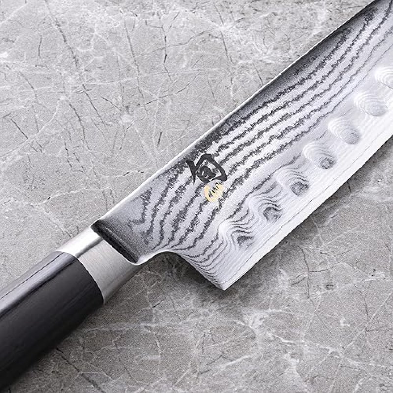 SHUN CLASSIC 8" CHEF'S KNIFE, VG-MAX CORE, DAMASCUS STEEL, PAKKAWOOD HANDLE