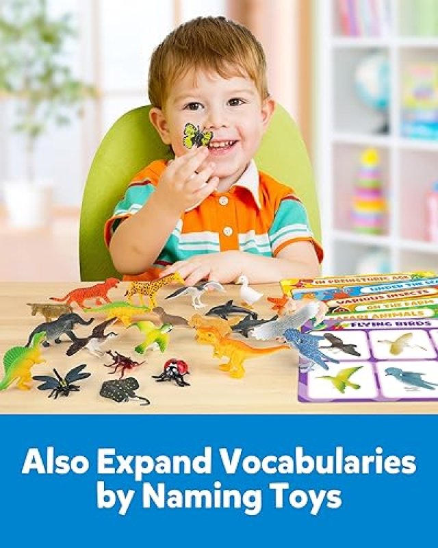 COOGAM ANIMALS SORTING TOY SET FOR TODDLERS: EDUCATIONAL GIFT FOR 3-5 YEAR OLDS