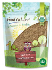 ORGANIC PSYLLIUM HUSK POWDER 0.5 LB NON-GMO KOSHER RAW VEGAN - FOOD TO LIVE