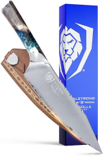 DALSTRONG VALHALLA SERIES 8" CHEF KNIFE WITH  HC STEEL & CELESTIAL RESIN/WOOD HANDLE