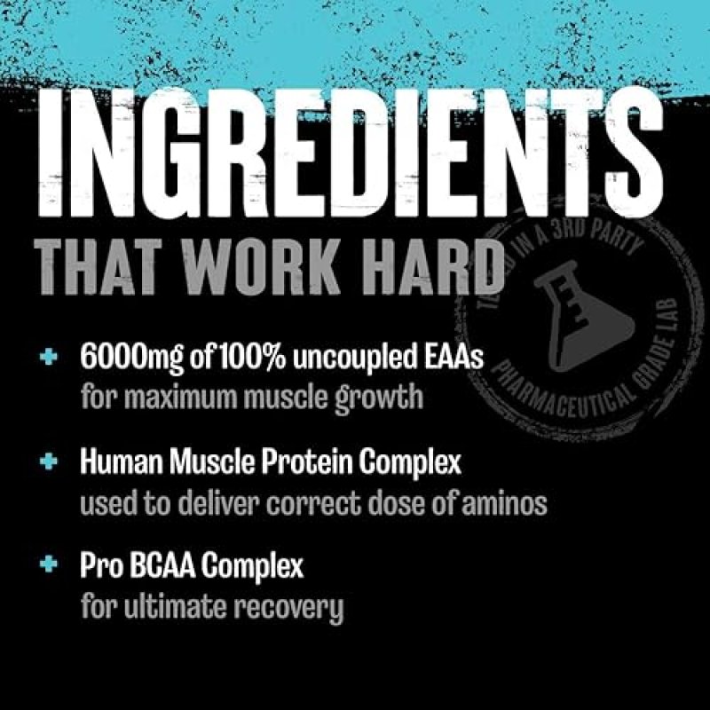 UNIVERSAL NUTRITION ANIMAL NITRO EAA SUPPLEMENT - POST-WORKOUT RECOVERY FOR LEAN MUSCLE GROWTH - 44 PACKS