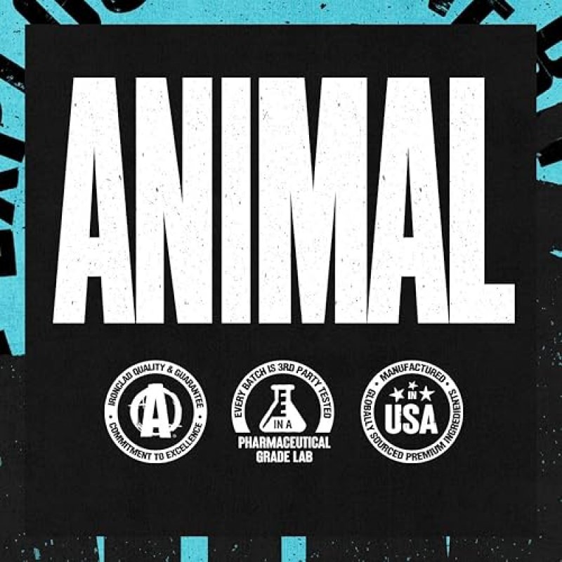 UNIVERSAL NUTRITION ANIMAL NITRO EAA SUPPLEMENT - POST-WORKOUT RECOVERY FOR LEAN MUSCLE GROWTH - 44 PACKS