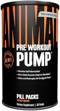 UNIVERSAL NUTRITION ANIMAL PUMP PRE-WORKOUT SUPPLEMENT FOR ENERGY, FOCUS, AND MUSCLE WITH NITRIC OXIDE BOOSTERS - STIMS, NOOTROPICS, CREATINE - 30 PACKS