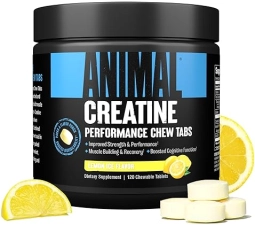 UNIVERSAL NUTRITION ENHANCED CREATINE CHEWS WITH ASTRAGIN & SEA SALT - LEMON ICE