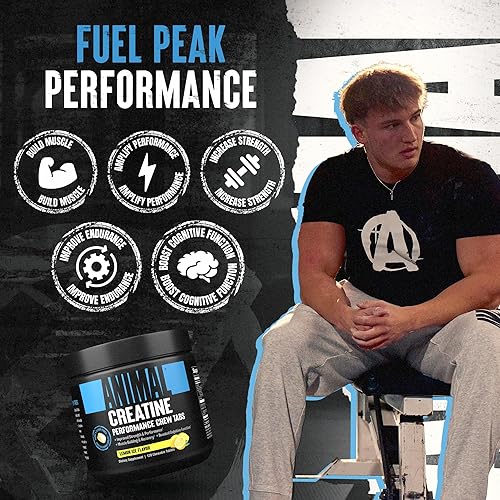 UNIVERSAL NUTRITION ENHANCED CREATINE CHEWS WITH ASTRAGIN & SEA SALT - LEMON ICE