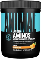 UNIVERSAL NUTRITION ANIMAL JUICED AMINO ACIDS BCAA POWDER EAA MATRIX HYDRATION ELECTROLYTES RECOVERY ORANGE 30 SERVINGS