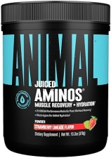 UNIVERSAL NUTRITION ANIMAL JUICED AMINO ACIDS - BCAA POWDER EAA MATRIX FOR RECOVERY & PERFORMANCE - STRAWBERRY LIMEADE - 30 SERVINGS'