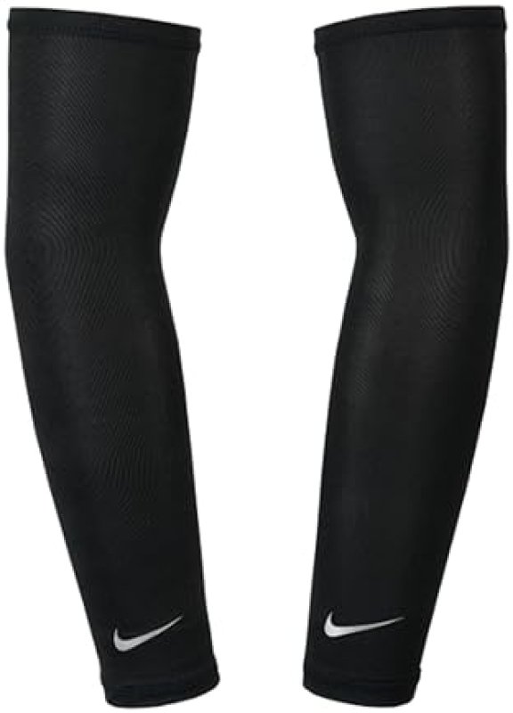 NIKE DRI-FIT UV SOLAR ARM SLEEVES - BLACK - ADULT UNISEX L/XL