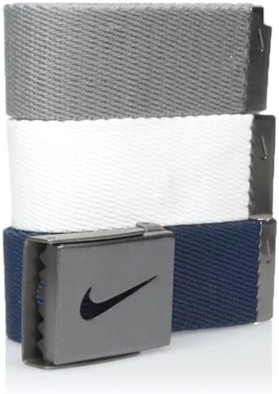 NIKE MEN'S GOLF WEB BELT 3-PACK FOR BETTER PERFORMANCE