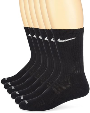 NIKE EVERYDAY PLUS CUSHION CREW TRAINING SOCKS (6 PAIRS)