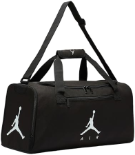 NIKE AIR JORDAN SMALL DUFFEL BAG (55L) IN BLACK