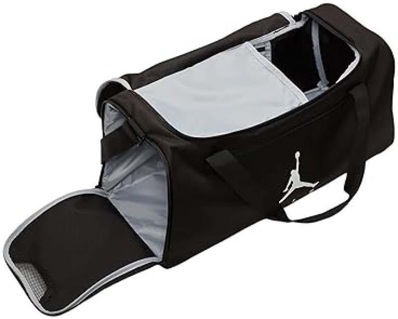 NIKE AIR JORDAN SMALL DUFFEL BAG (55L) IN BLACK