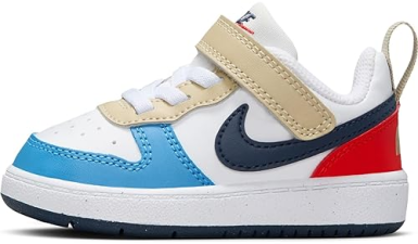 NIKE BABY-BOY COURT BOROUGH LOW RECRAFT INFANT TODDLER SNEAKER