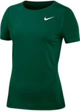 NIKE WOMEN'S PRO ALLOVER MESH SHORT SLEEVE TOP 2.0