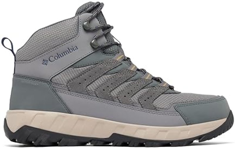 COLUMBIA WATERPROOF MEN'S STRATA TRAIL MID BOOTS - IDEAL FOR OUTDOOR ADVENTURES