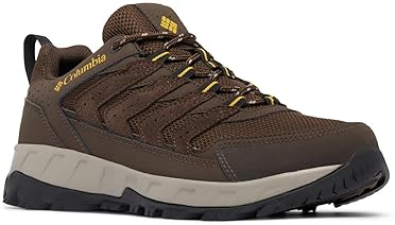 COLUMBIA WATERPROOF MEN'S STRATA TRAIL LOW SHOES - IDEAL FOR OUTDOOR ACTIVITIES