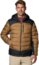 COLUMBIA MEN'S AUTUMN PARK II DOWN HOODED JACKET - LIGHTWEIGHT & WARM