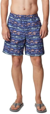 COLUMBIA MEN'S SUPER BACKCAST II WATER SHORTS FOR ACTIVE MEN