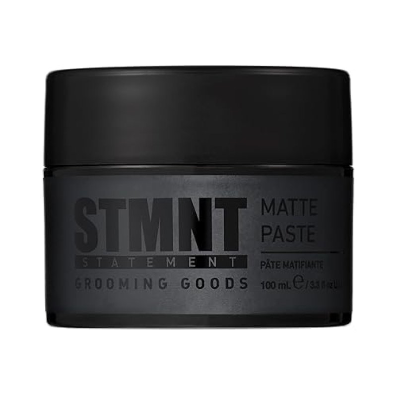 STMNT GROOMING MATTE PASTE 3.38 OZ | STRONG HOLD & HIGH VOLUME | HAIR CLAY FOR MEN | NON-GREASY FORMULA | DRY & DAMP HAIR STYLING