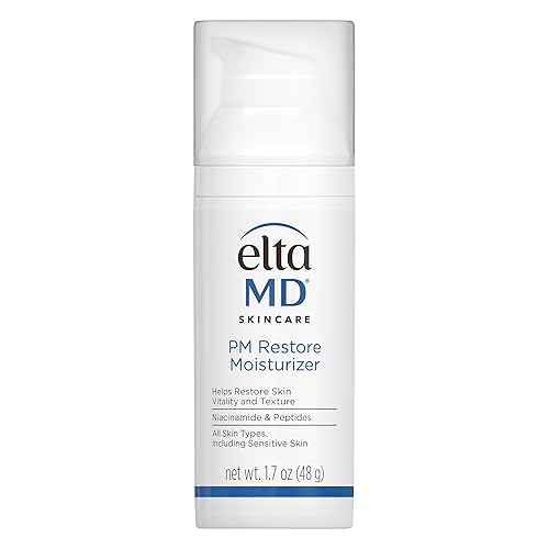 ELTAMD PM RESTORE FACE MOISTURIZER | NIGHTTIME FORMULA FOR ELASTICITY & VITALITY | SAFE FOR ALL SKIN TYPES