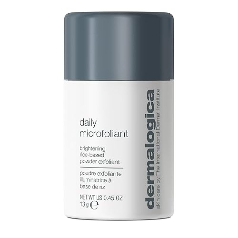 DERMALOGICA DAILY MICROFOLIANT: BRIGHTEN & SMOOTH SKIN WITH SALICYLIC ACID & PAPAYA