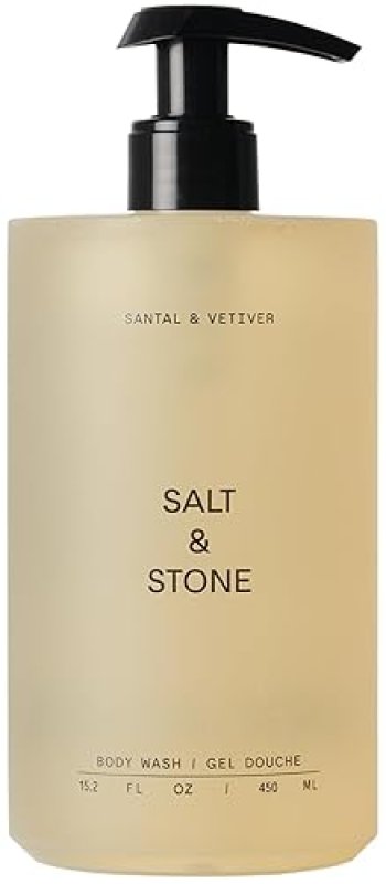 SALT&STONE ANTIOXIDANT-RICH BODY WASH FOR DEEP HYDRATION | UNISEX, SULFATE, PARABEN, & DYE FREE | SOFTENS & HYDRATES SKIN