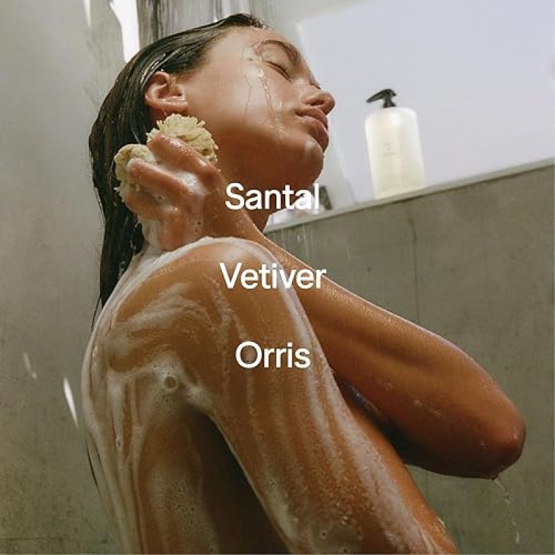 SALT&STONE ANTIOXIDANT-RICH BODY WASH FOR DEEP HYDRATION | UNISEX, SULFATE, PARABEN, & DYE FREE | SOFTENS & HYDRATES SKIN