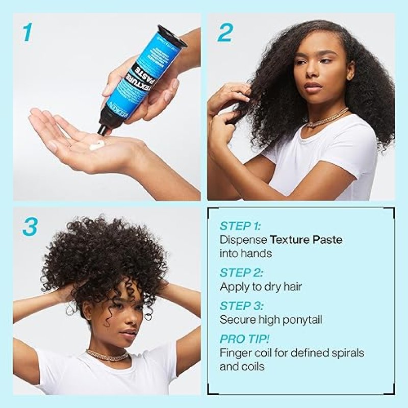 REDKEN STYLING PASTE FOR ALL HAIR TYPES - ADDS TEXTURE & DEFINITION, MEDIUM HOLD