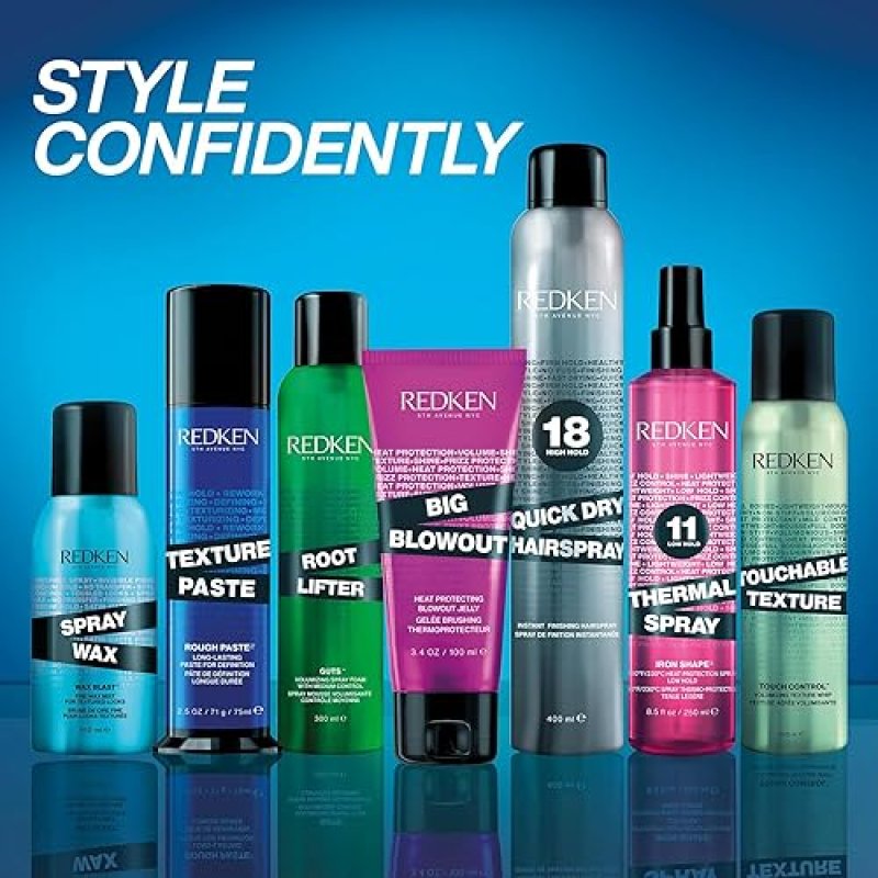 REDKEN STYLING PASTE FOR ALL HAIR TYPES - ADDS TEXTURE & DEFINITION, MEDIUM HOLD