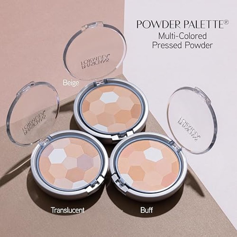 PHYSICIANS FORMULA MULTI-COLORED SETTING POWDER PALETTE - TRANSLUCENT FINISH, NATURAL COVERAGE - DERMATOLOGIST & CLINICALLY TESTED