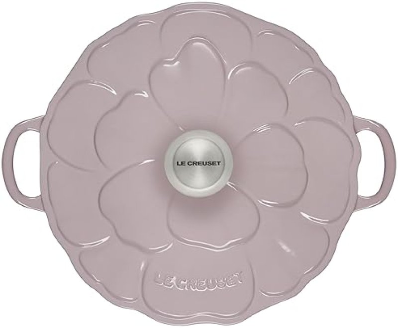 LE CREUSET PETAL BRAISER 2.25QT SHALLOT - SIGNATURE ENAMELED CAST IRON