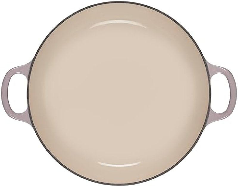 LE CREUSET PETAL BRAISER 2.25QT SHALLOT - SIGNATURE ENAMELED CAST IRON