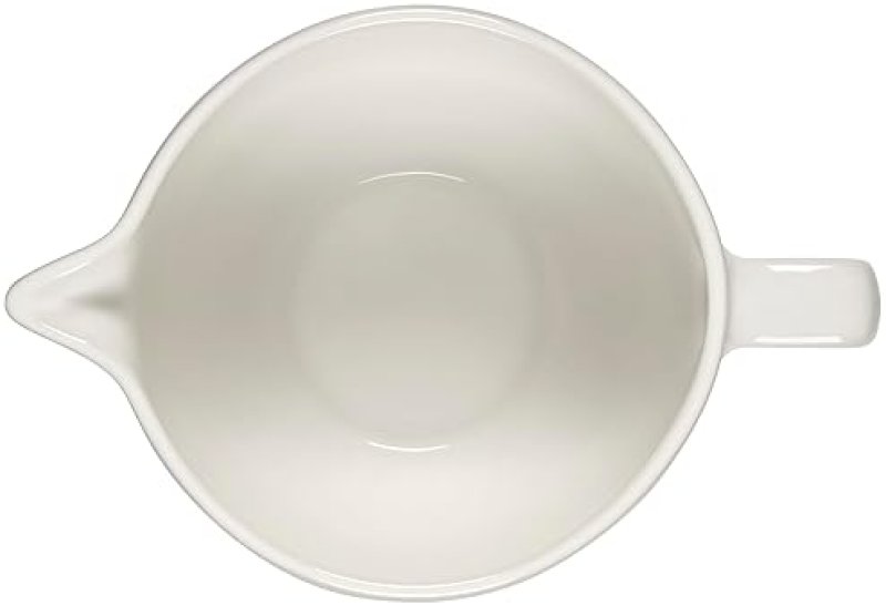 LE CREUSET WHITE STONEWARE SIGNATURE BATTER BOWL, 3.25QT