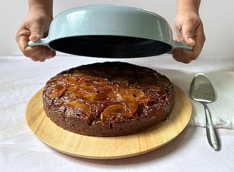 LE CREUSET 11" ENAMELED CAST IRON EVERYDAY PAN IN PECHE - SIGNATURE COLLECTION