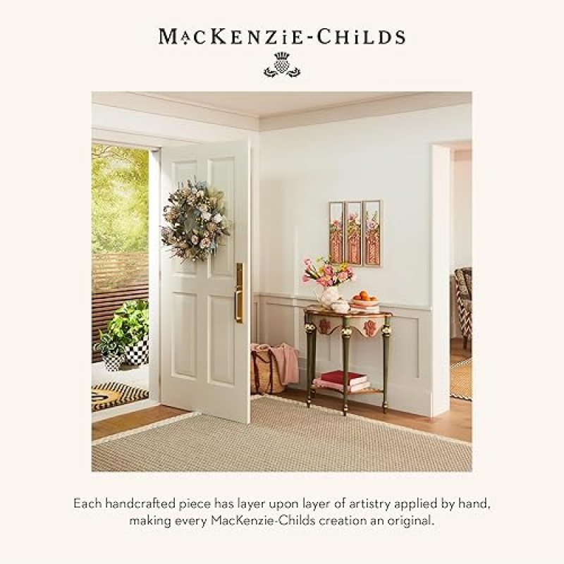 MACKENZIE CHILDS RED & WHITE CHECK HEART THROW PILLOW BY MACKENZIE-CHILDS