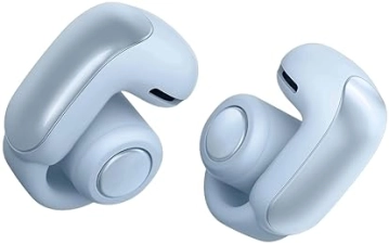 BOSE ULTRA OPEN BLUETOOTH EARBUDS, TRUE WIRELESS WITH OPENAUDIO, COMFORTABLE CLIP-ON DESIGN, IMMERSIVE AUDIO, 48 HRS PLAYTIME, MOONSTONE BLUE - LIMITED ED.