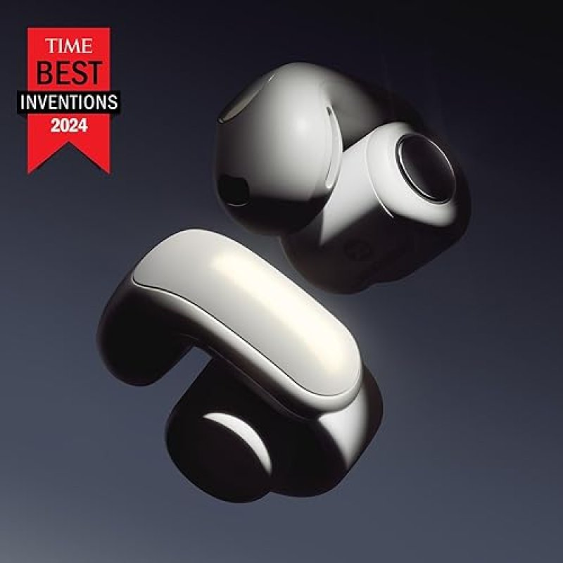 BOSE ULTRA OPEN BLUETOOTH EARBUDS, TRUE WIRELESS EARBUDS WITH OPENAUDIO, CLIP ON DESIGN, IMMERSIVE AUDIO, 48-HOUR PLAYTIME, DIAMOND - 60TH ANNIVERSARY