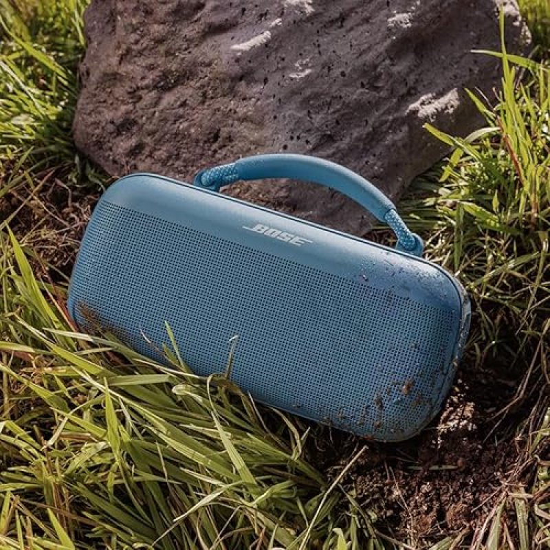 BOSE SOUNDLINK MAX PORTABLE SPEAKER - LARGE WATERPROOF BLUETOOTH SPEAKER, 20-HOUR PLAYTIME, USB-C, 3.5MM AUX INPUT - BLUE DUSK