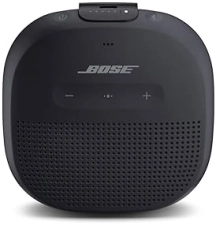 BOSE SOUNDLINK MICRO BLUETOOTH SPEAKER - PORTABLE WATERPROOF SPEAKER WITH MIC, BLACK
