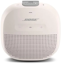 BOSE SOUNDLINK MICRO BLUETOOTH SPEAKER - SMALL WATERPROOF PORTABLE SPEAKER, WHITE SMOKE