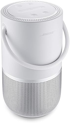 BOSE PORTABLE SMART SPEAKER WITH ALEXA VOICE CONTROL, SILVER