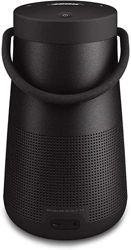BOSE SOUNDLINK REVOLVE+ II BLUETOOTH SPEAKER - PORTABLE, WATER-RESISTANT, 360° SOUND - BLACK
