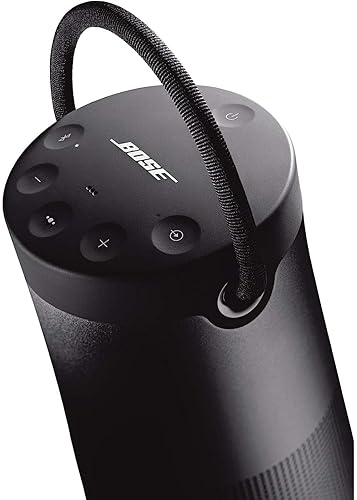 BOSE SOUNDLINK REVOLVE+ II BLUETOOTH SPEAKER - PORTABLE, WATER-RESISTANT, 360° SOUND - BLACK