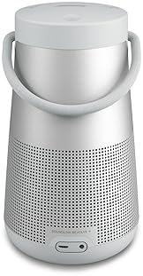 BOSE SOUNDLINK REVOLVE+ II PORTABLE BLUETOOTH SPEAKER - 360° SOUND, WATER-RESISTANT, SILVER