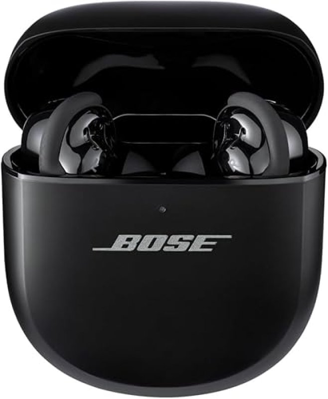 BOSE ULTRA BLUETOOTH EARBUDS WITH SPATIAL AUDIO & ANC, DEEP BASS, 6-HR PLAYTIME, BLACK