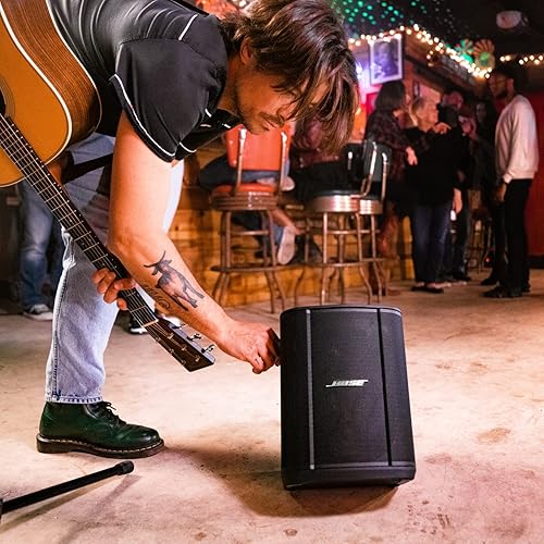 BOSE S1 PRO+ PORTABLE BLUETOOTH SPEAKER PA SYSTEM, BLACK