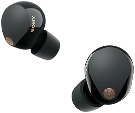 SONY WF-1000XM5 WIRELESS NOISE-CANCELING EARBUDS WITH ALEXA, BLACK