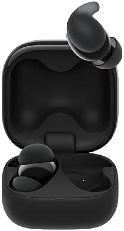 SONY LINKBUDS FIT TRULY WIRELESS NOISE CANCELING EARBUDS - SMALL & LIGHT WITH AIR FITTING SUPPORTERS - BLACK